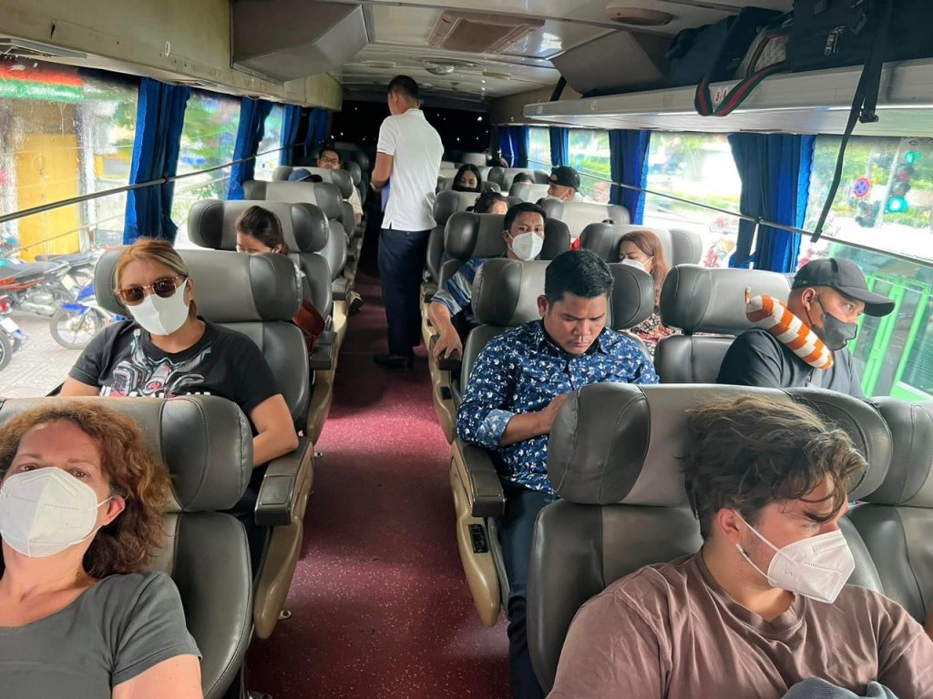 bus from Phnom Penh to Ho Chi Minh City
