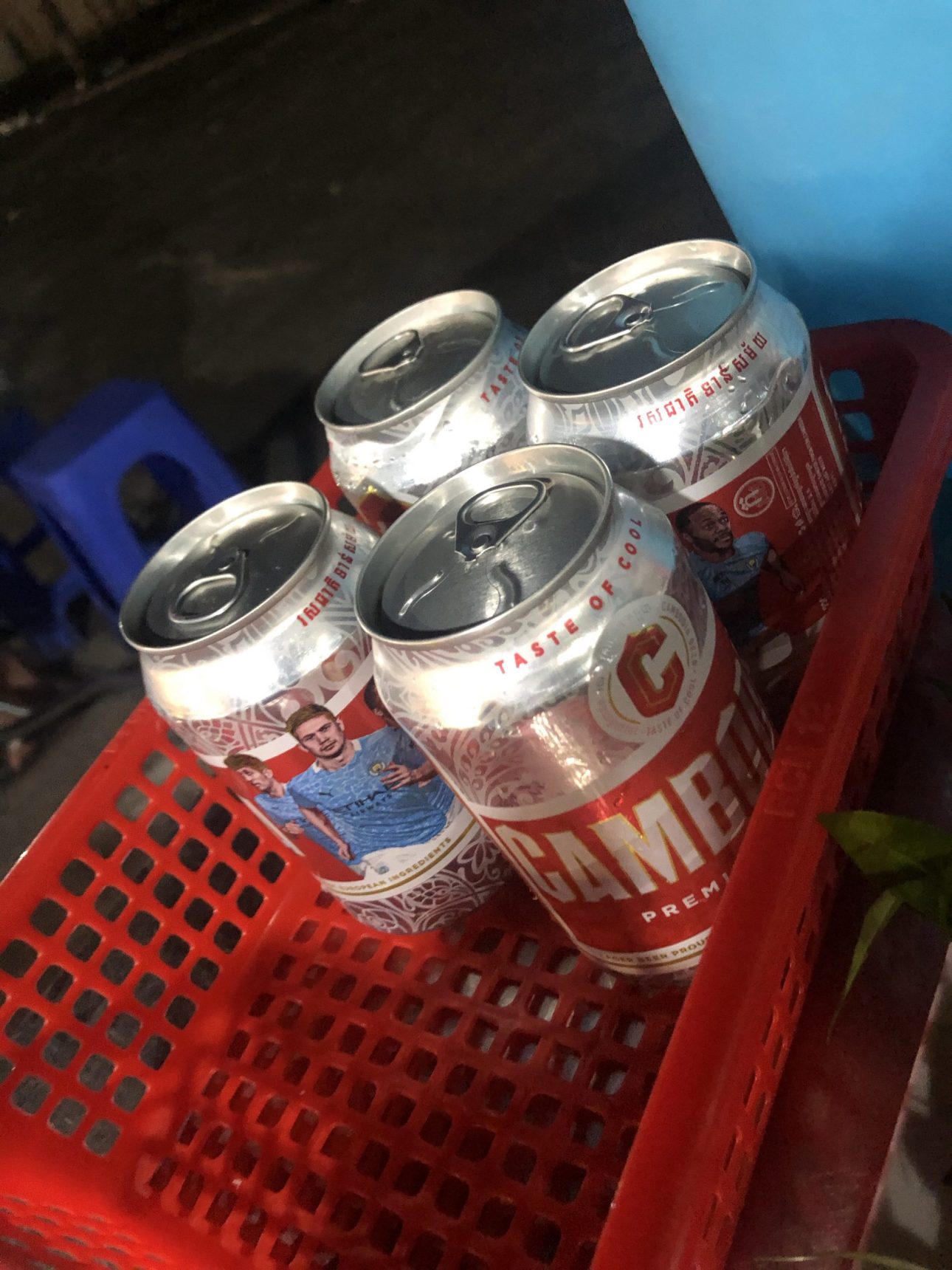 Why do Cambodians put ice in beer