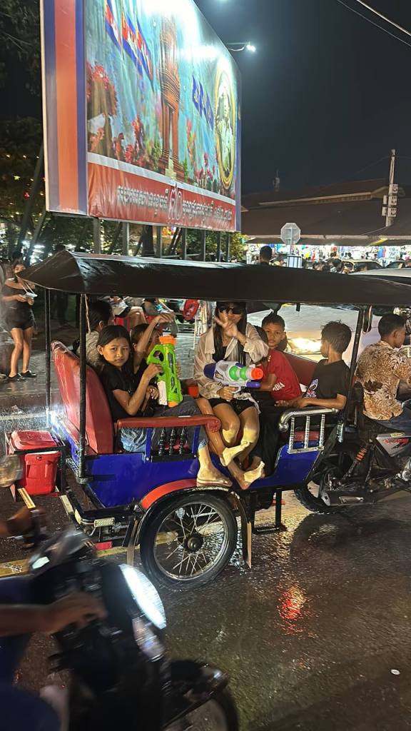 Celebrating New Year in Cambodia