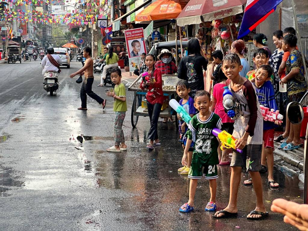 Celebrating New Year in Cambodia