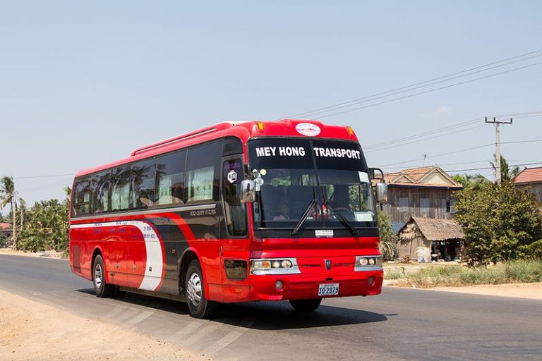 New Bus Service Bridges Cambodia and Laos