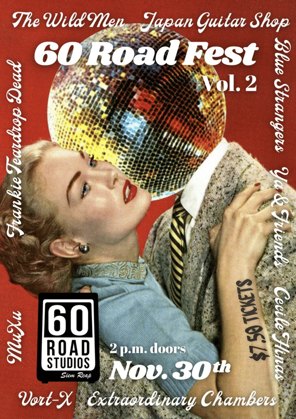 2nd Annual 60 Road Fest Brings Indie Music to Siem Reap