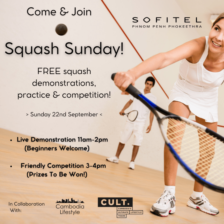Squash Group Competition Kicks Off at Sofitel